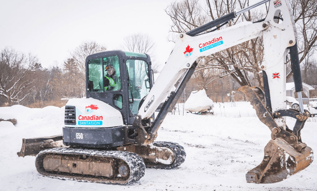 Canadian septec excvator 1