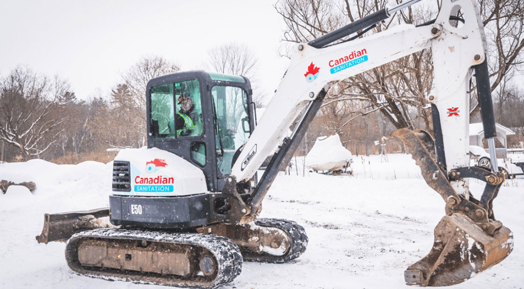 Canadian septec excvator