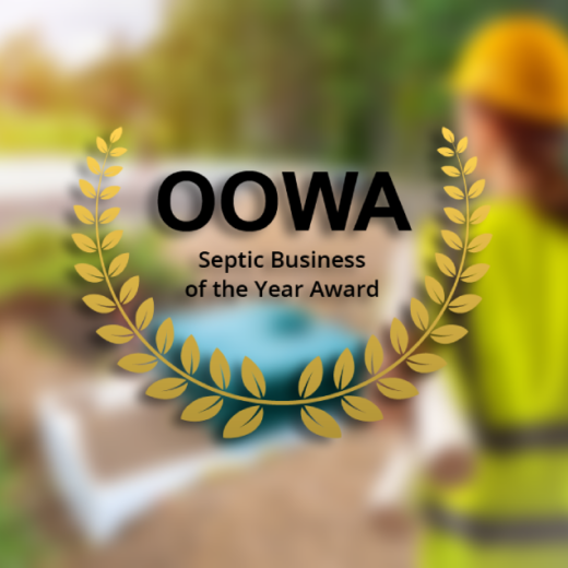 OOWA Septic Business of the Year Award