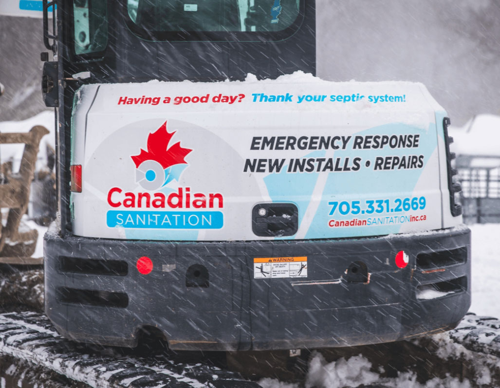 Canadian septec excvator